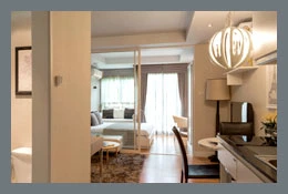 ภาพการตกแต่งห้อง โครงการ WE Condo คอนโด เอกมัย-รามอินทรา